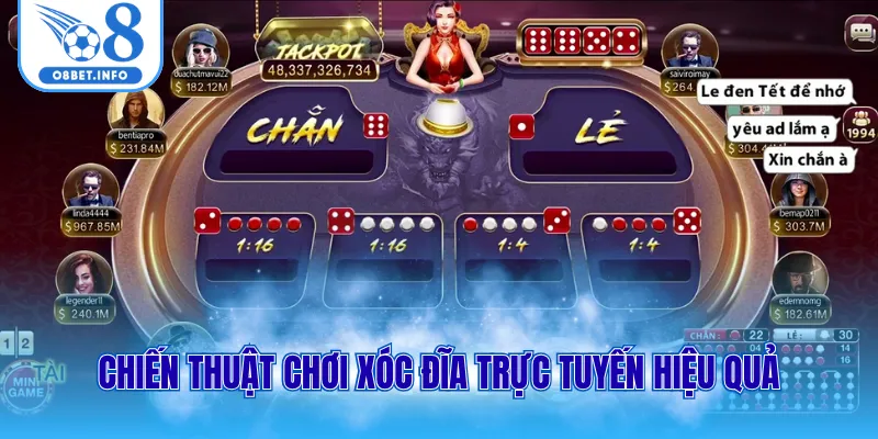 Chiến thuật chơi xóc đĩa trực tuyến hiệu quả 