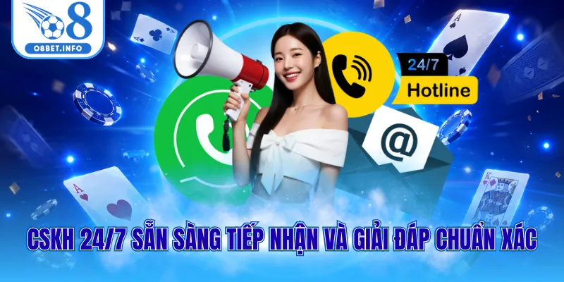 CSKH 24/7 sẵn sàng tiếp nhận và giải đáp chuẩn xác